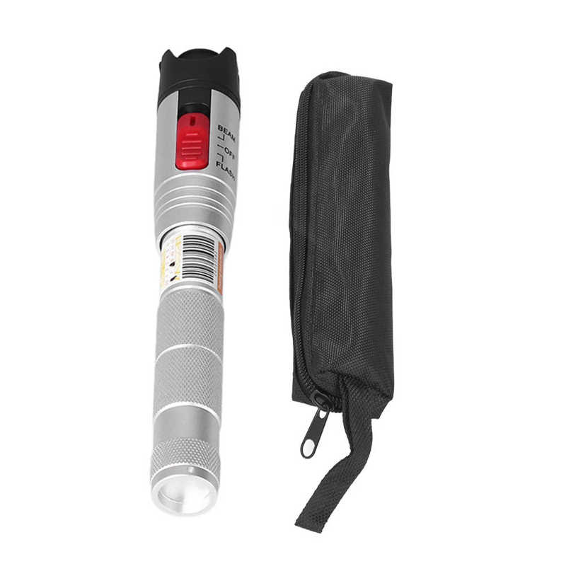 Optical Fiber Cable Test Pen Optical Cable Tester Red Light Visual Fault Locator with Storage Bag for Construction for Net