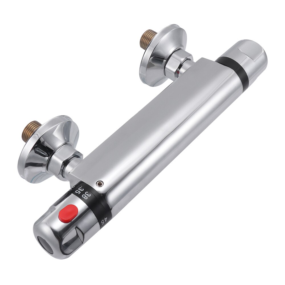 Mixing Water Valve Thermostatic Bar Shower Copper Mixer Valve Tap Full Copper Faucet Intelligent Concealed Installation