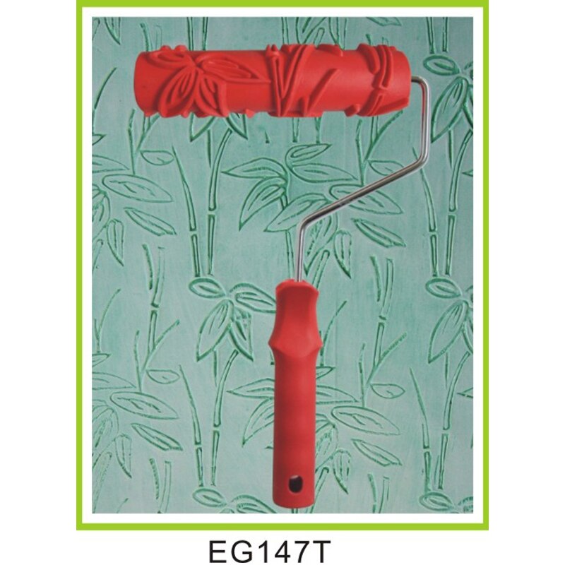 Various Embossed Patterns Of Paint Roller With Plastic Handle: I