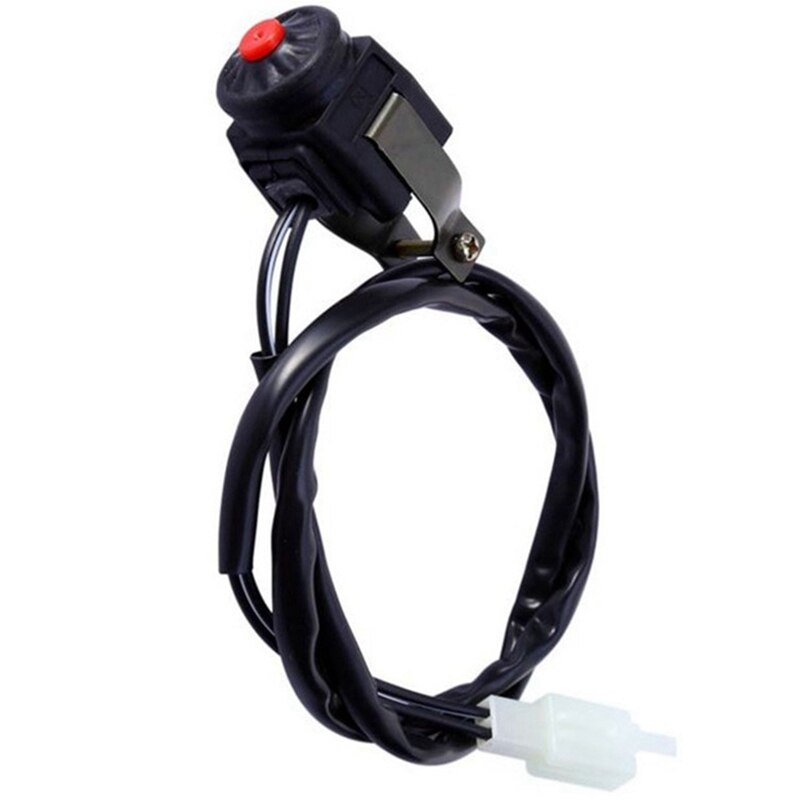 Universal Motorcycle ATV Kill Stop Switch Motorbike Switch Handlebar Motorcycle Kill Stop Switch Horn Button 22mm 7/8In