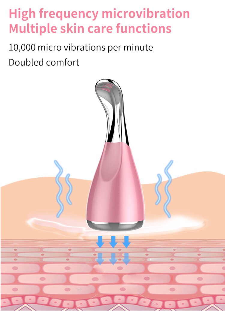 Mikro-vibration pieni käsipaino maahantuonti instrumentti magneetti + ioni essence tuonti kauneuskone
