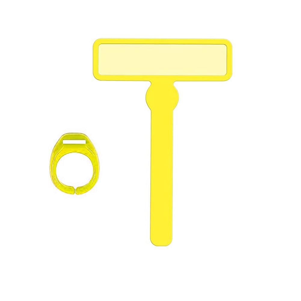 Guided Reading Strips Finger Highlighter Dyslexia Tools For Kids Hyperactive Early Readers Children Reading Magnifier V7l2: yellow