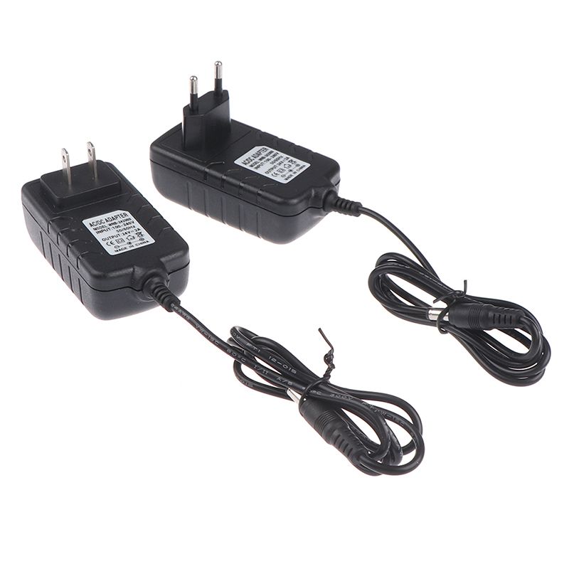 Adaptateur d'alimentation de pipeline DC 24V, chargeur 48W, prise US/EU pour lampe à LED UV, sèche-ongles, prise EU/US, 1 pièce