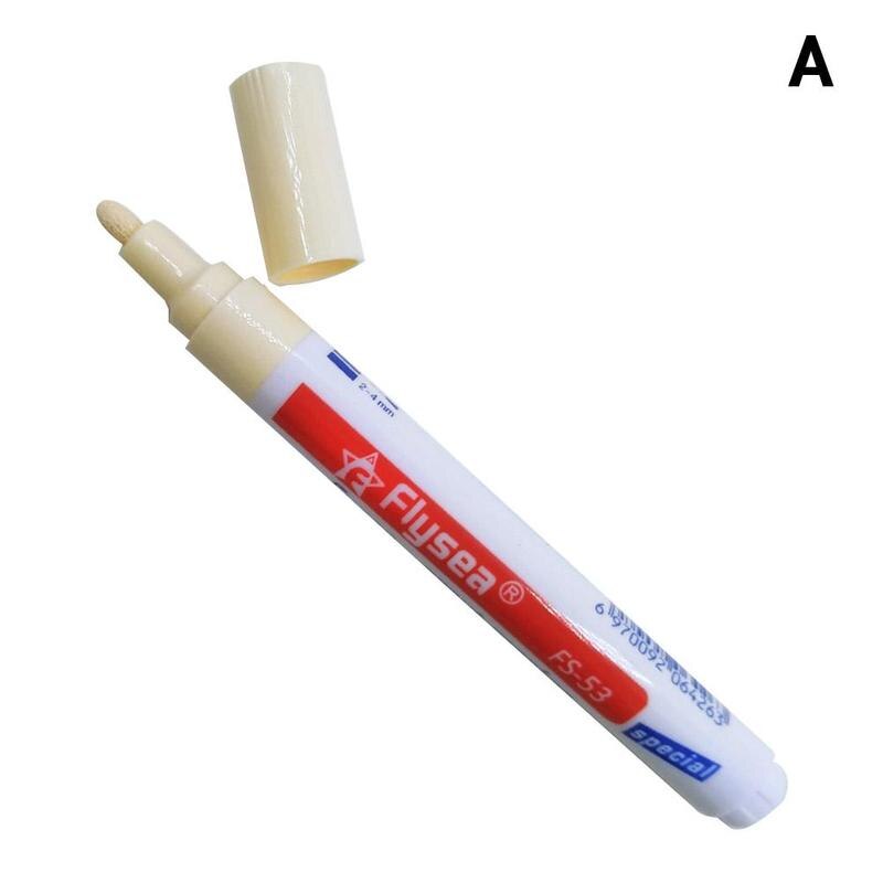 Color Pen White Tile Refill Grout Pen Tile Gap Repair Bathroom Porcelain Filling Waterproof Mouldproof Cleaner Agents Paint: beige