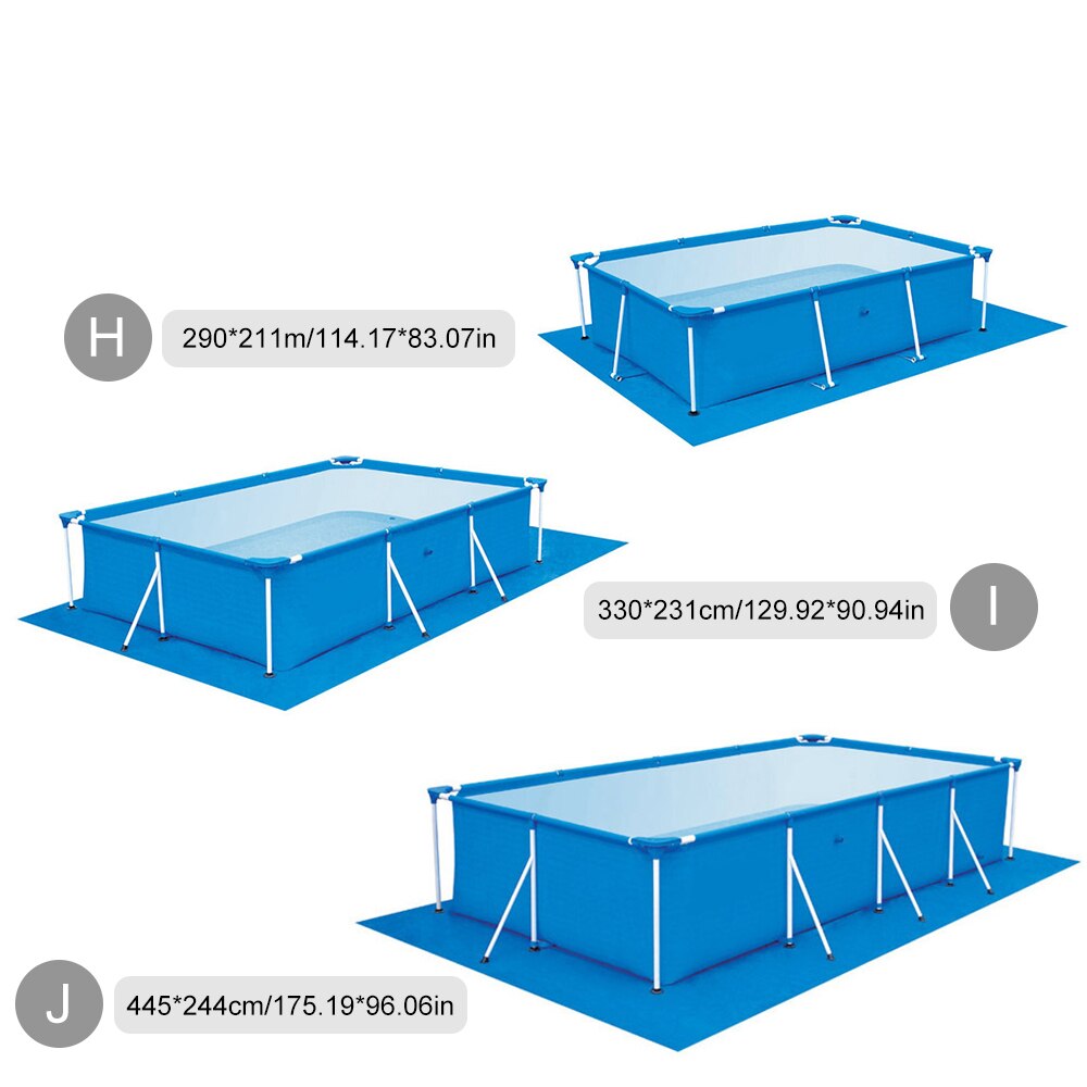 Swimming Pool Cover Swimming Pool Ground Mat high UV-resistant Polyester Rainproof Dust Cover Swimming Pool Accessories