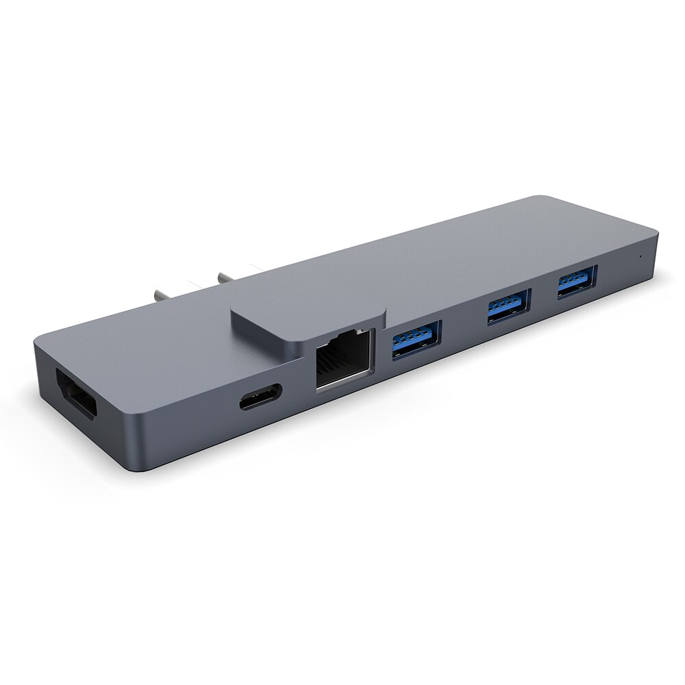 USB docking station All-in-One USB-C to HDMI Card Reader RJ45 PD Adapter for MacBook Samsung Galaxy S9