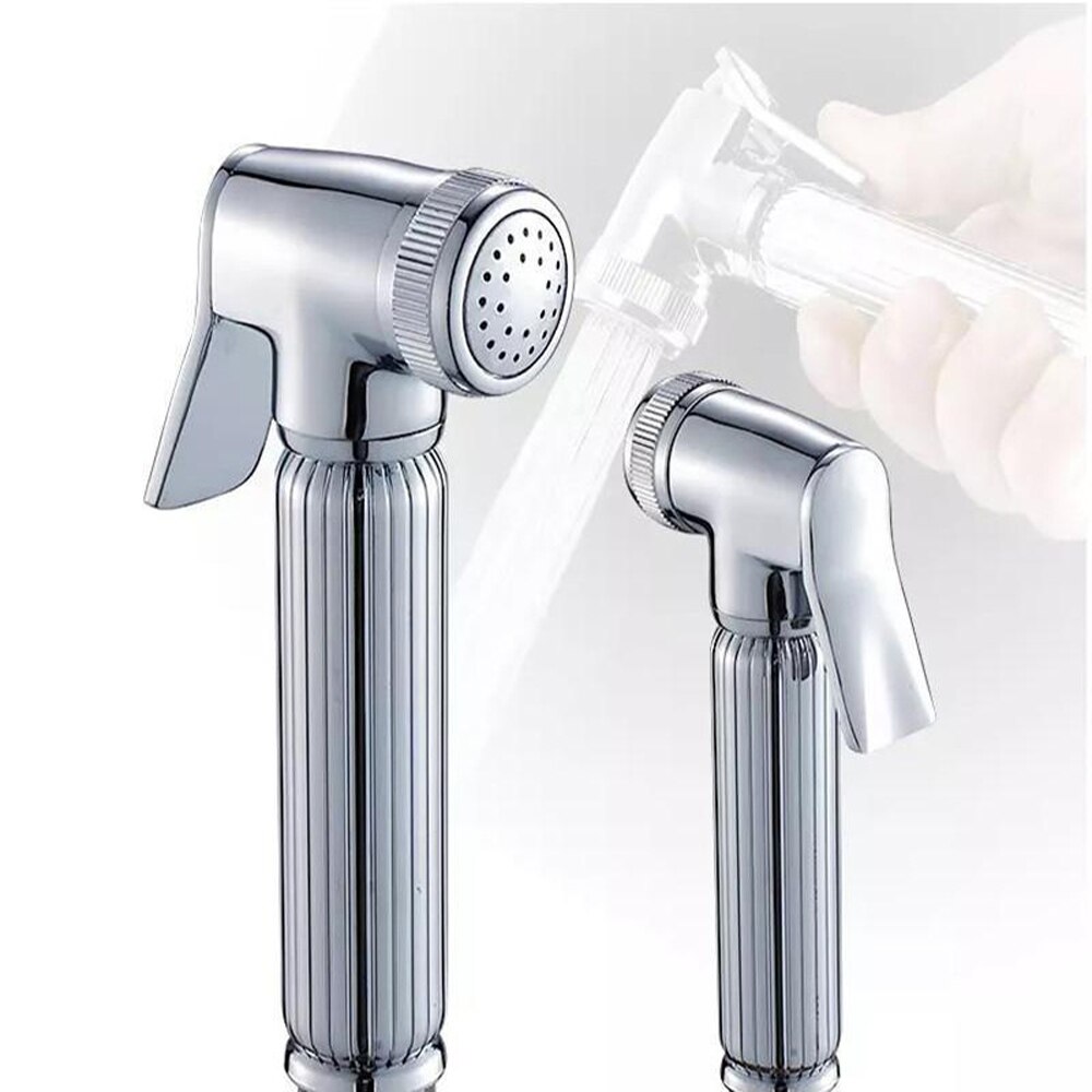Hand Held Messing Chroom Kraan Bidet Spuiten Wassen Persoonlijke Verzorging Wassen Tool Body Cleaner Douche Sproeier Douchekop