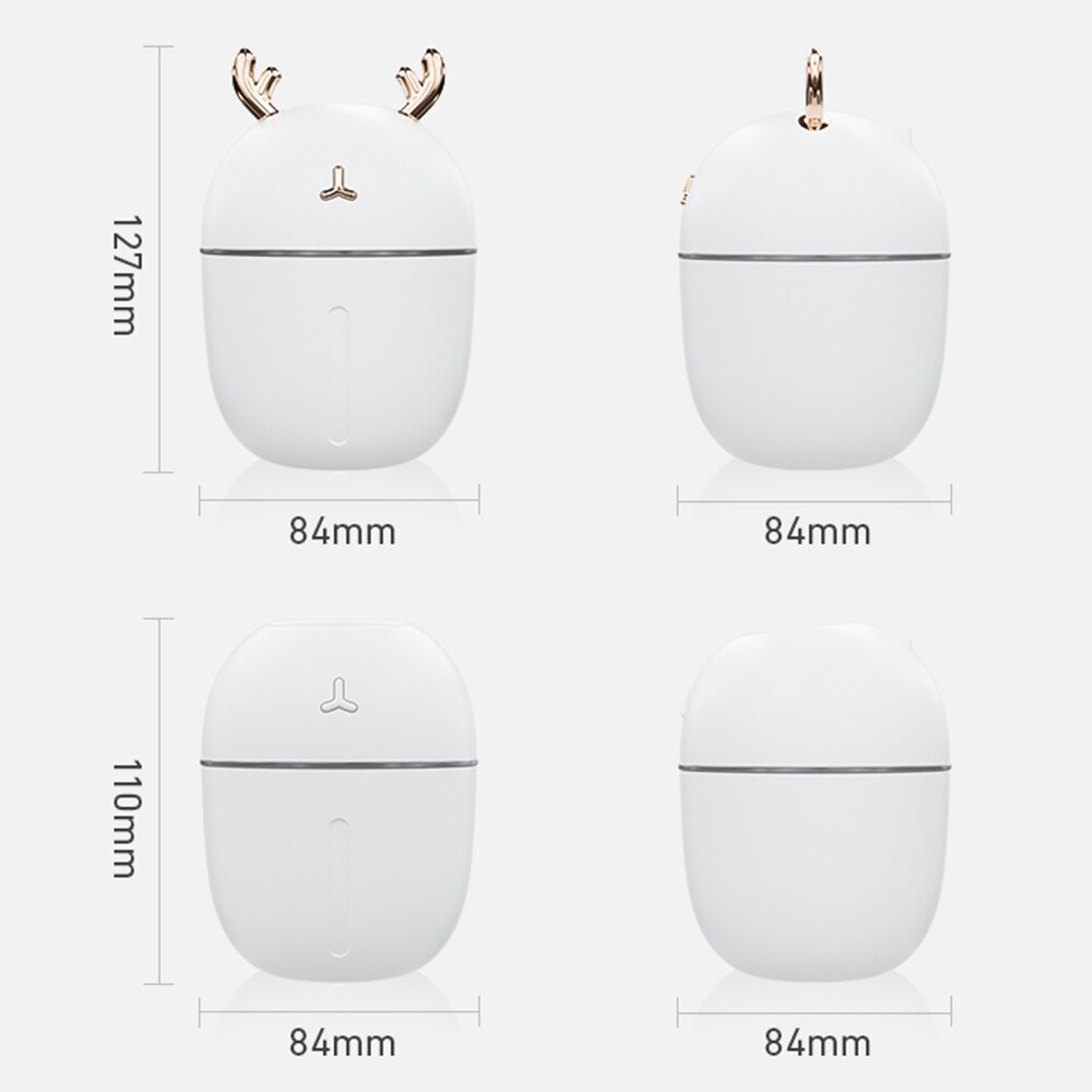 Humidificateur domestique pour chambre à coucher, petit mini pulvérisateur de purification d'air, instrument de remplissage d'eau, climatiseur usb