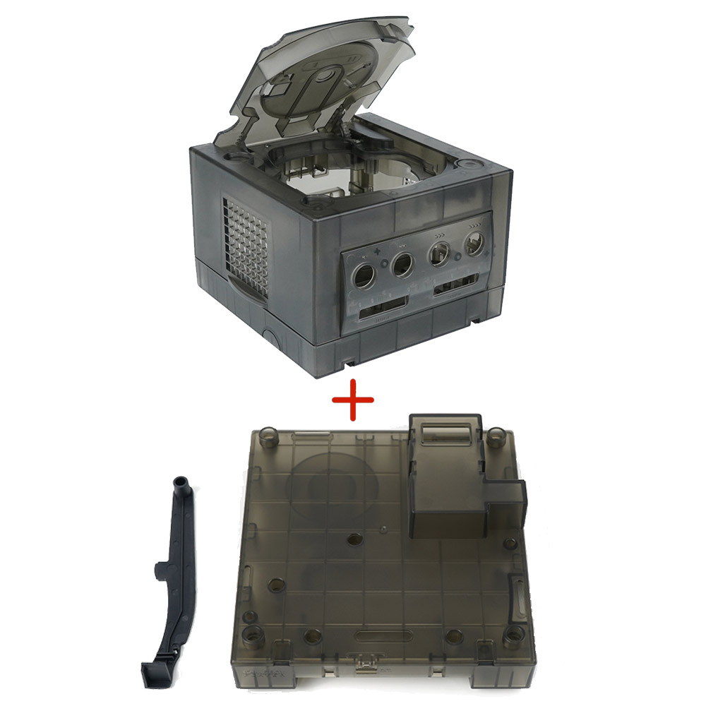 BitFunx, última carcasa de repuesto roja cálida para Gamecube, carcasa para NGC DOL-001/DOL-101, caja de juegos, consola Nintendo: YELLOW