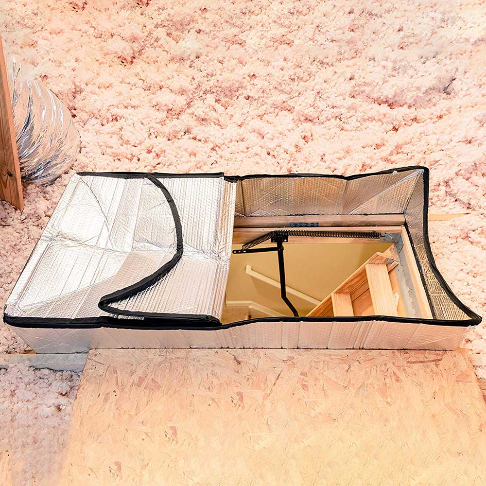 Fireproof Attic Tent Insulation Cover Attic Door Insulation Cover Attic Stairway Insulator Attic Ladder Insulation Cover