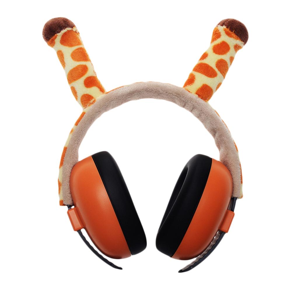Baby Lawaai Oorbeschermers Voor Kinderen Slapen Ear Defenders Noise Proof Geluiddichte Oren Kids Anti-geluid Gehoorbescherming Oor Defender: Oranje