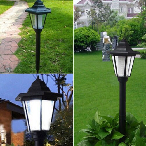 Block Lane Solar Lamp for Outdoors