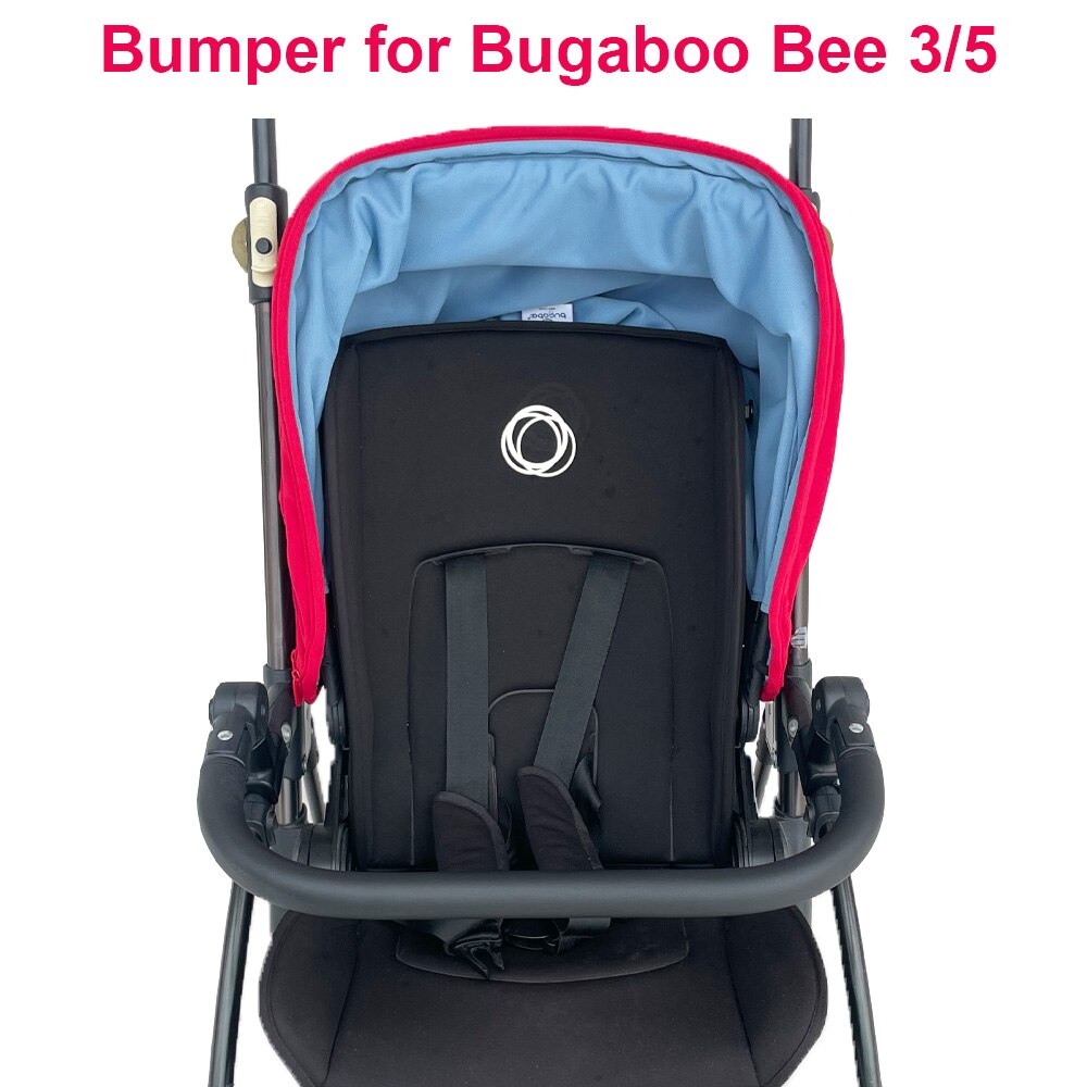 Reposabrazos Oxford de cuero PU para Bugaboo Bee6 Bee5 Bee3, accesorios para cochecito, parachoques delantero, reposabrazos