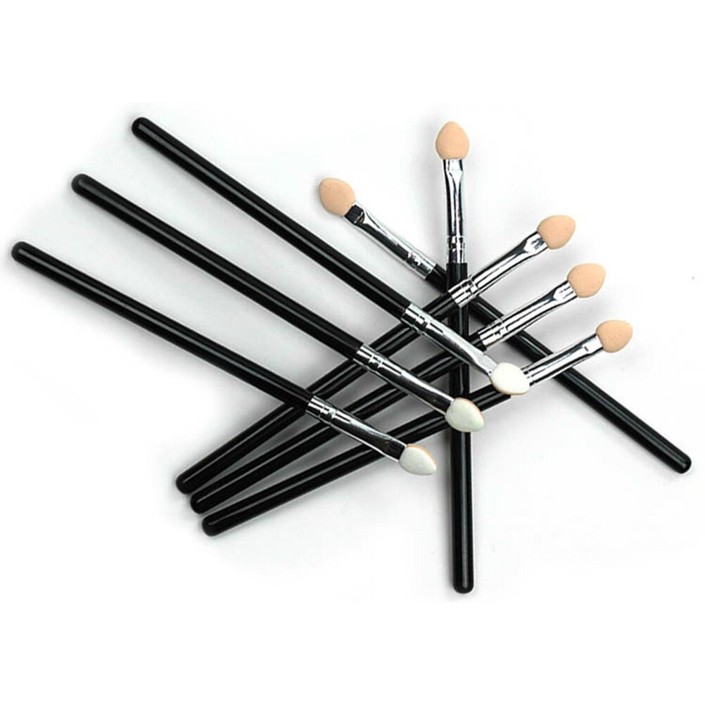 10 brochas de sombra de ojos, esponja aplicadora de sombra de ojos, mezcla de brochas de maquillaje, cosmética, maquillaje de ojos, A3