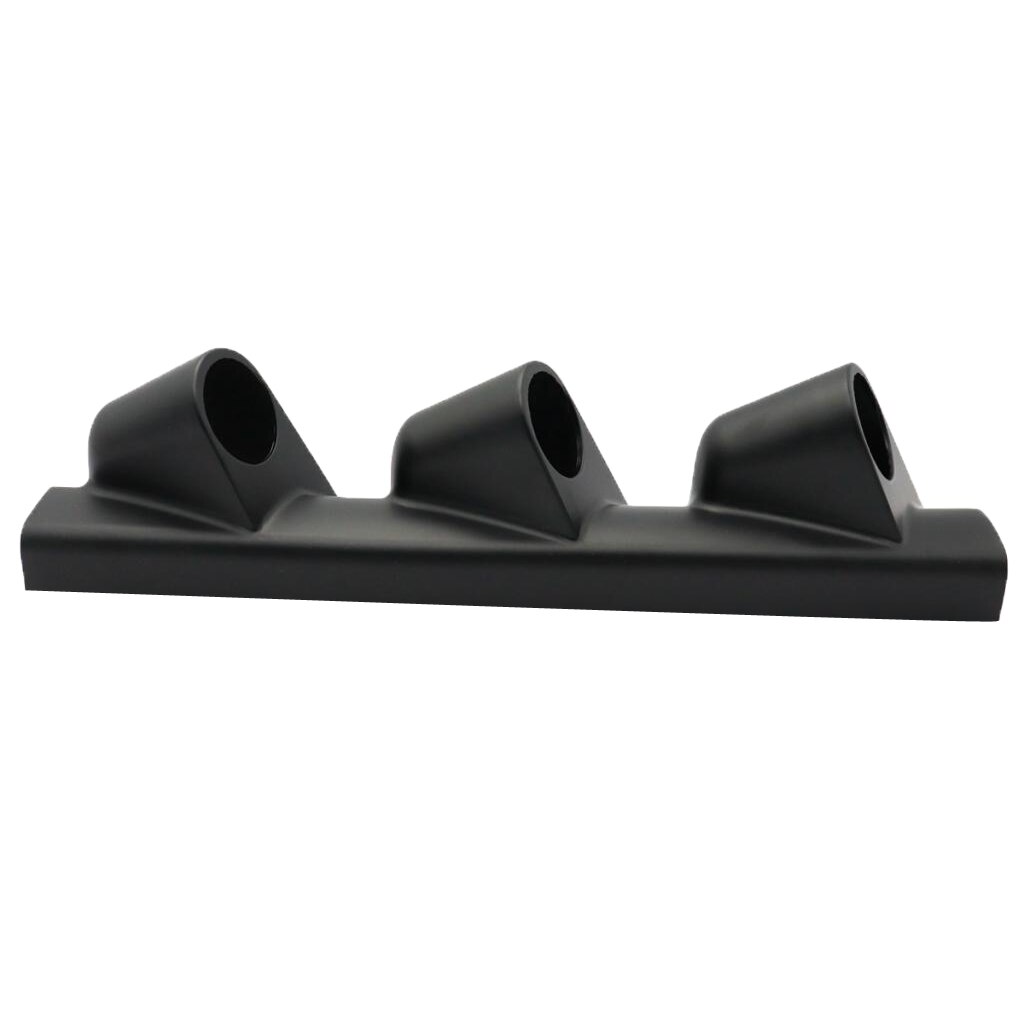 52mm Triple Gauge Pod Holder – Left Hand Drive A-Pillar – Carbon Fiber Style – 3 Hole