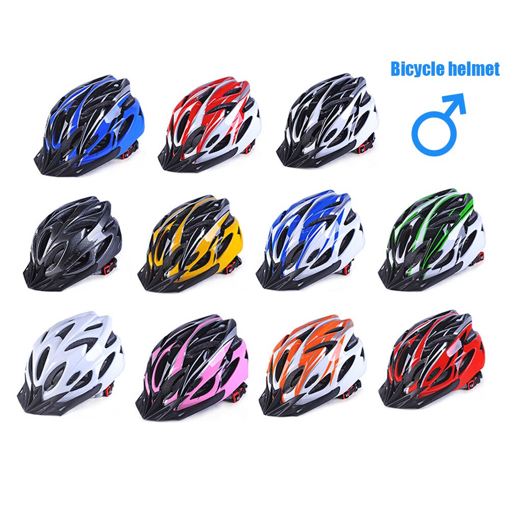 Casco ligero de motocicleta para hombre y mujer, protector de seguridad para bicicleta de carretera, MTB,