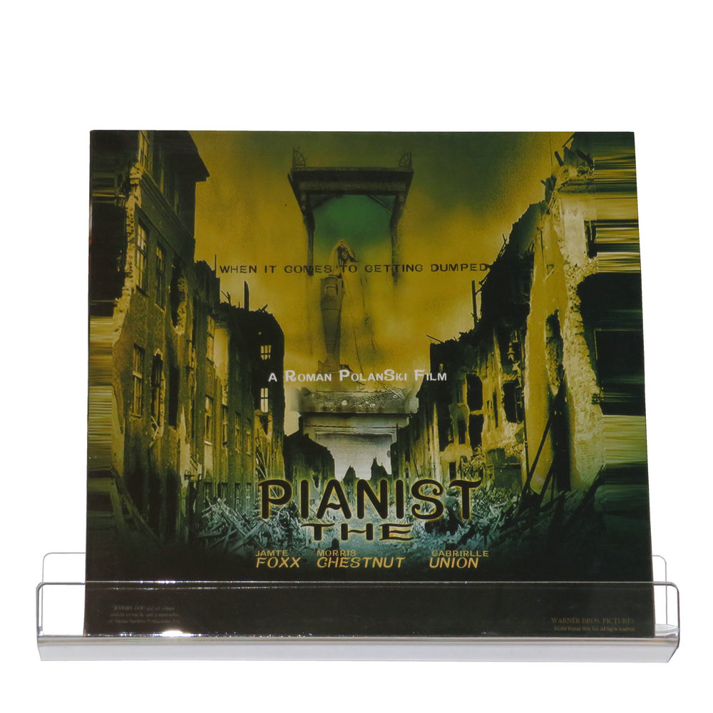 Porte-Album en acrylique, support mural en vinyle transparent pour CD, étagère d&#39;exposition, salon, bureau, école