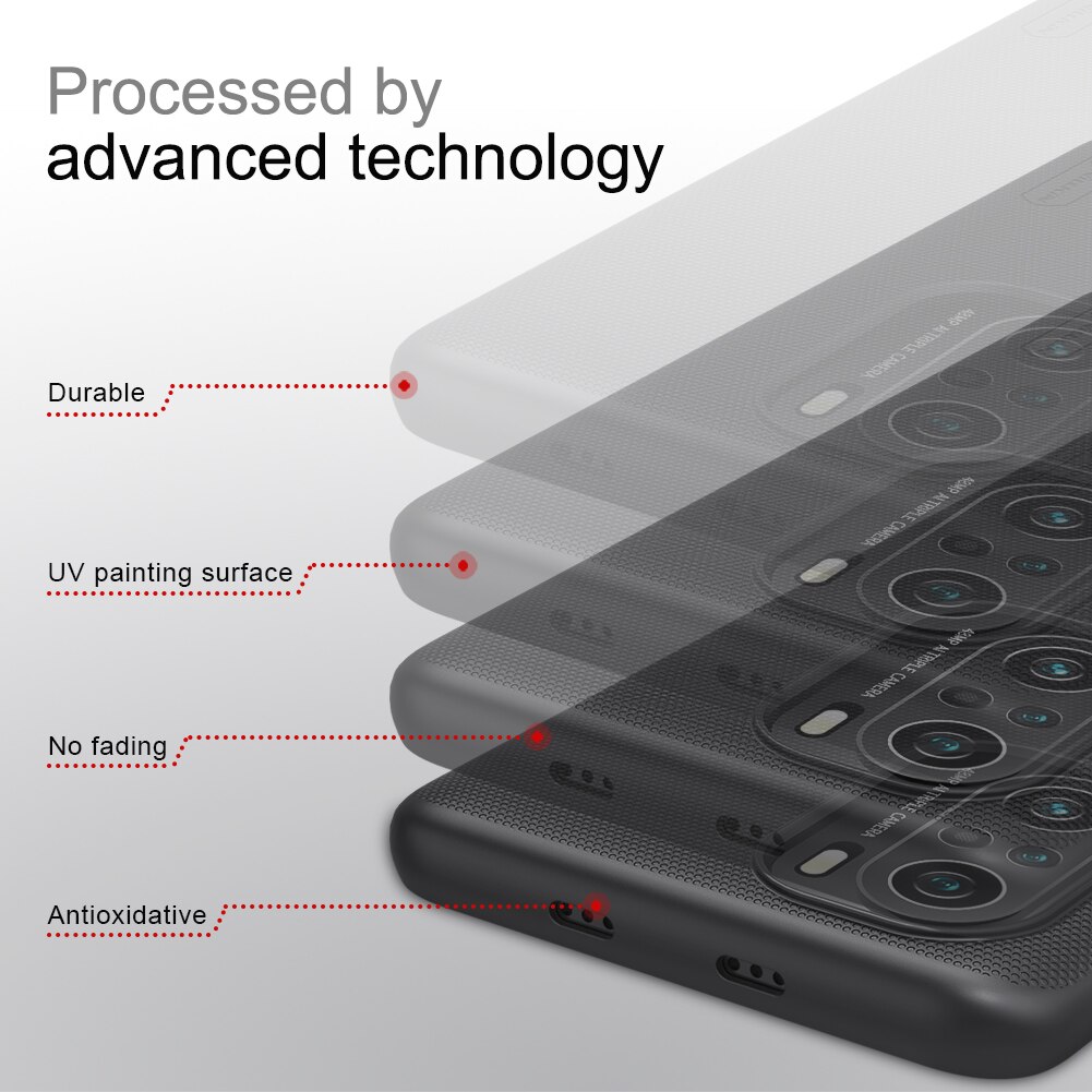 Voor Xiaomi Mi 11i 5G Case Nillkin Super Frosted Shield Ultradunne Hard Pc Bescherming Back Cover Voor xiaomi Mi11i Mi 11i 5G Case