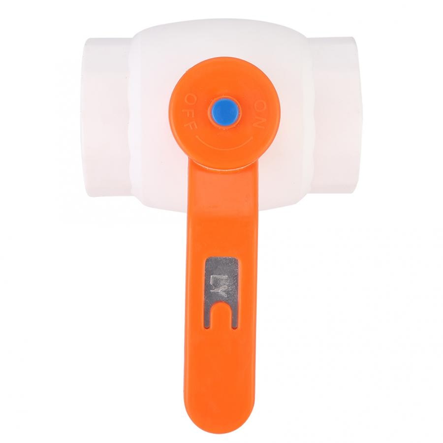 1.5in Female Thread Ball Valve Connector PPR Plastic Water Pipe Fitting Garden Bathroom Accessories
