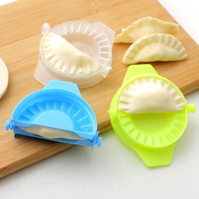 3 PCS Dumpling Maker Device Kitchen Tools Plastic Dumpling Jiaozi Maker Device Easy DIY Dumpling Mold Kitchen Appliances
