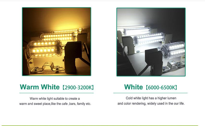 Bombilla LED de maíz R7S 2835 SMD, 78mm, 118mm, 135mm, 189mm, luz de 5W, 10W, 12W, 15W, reemplazo de lámpara halógena, reflector AC 85-265V, 1 unidad