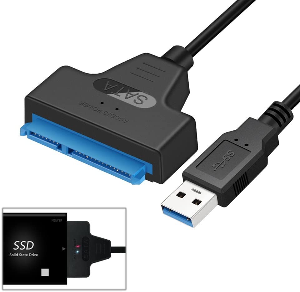 Super Speed USB 3.0 to SATA III 2.5" Hard Disk Converter SATA External SATA3 Hard Drive Adapter Cable For 2.5 Inch SSD HDD