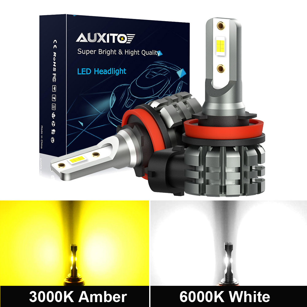 Ampoule antibrouillard H16 JP LED, 2 pièces, pour Toyota RAV4 Corolla Land Cruiser, Prado LED 100 Highlander, Avensis Auris 120 Yaris, H11 H8 C-HR