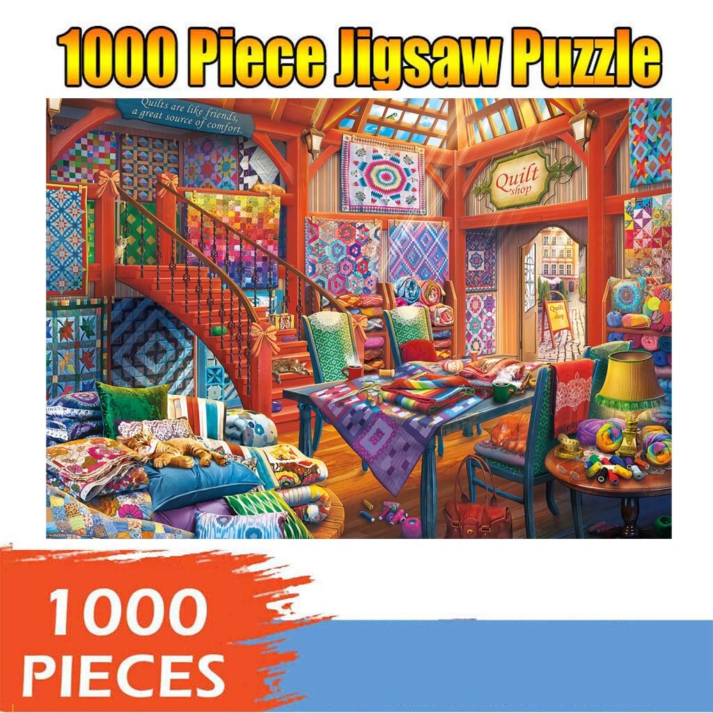1000 Stuks Legpuzzels Houten Assembleren Foto Landschap Puzzel Speelgoed Voor Volwassenen Childrens Kids Spelletjes Educatief Speelgoed