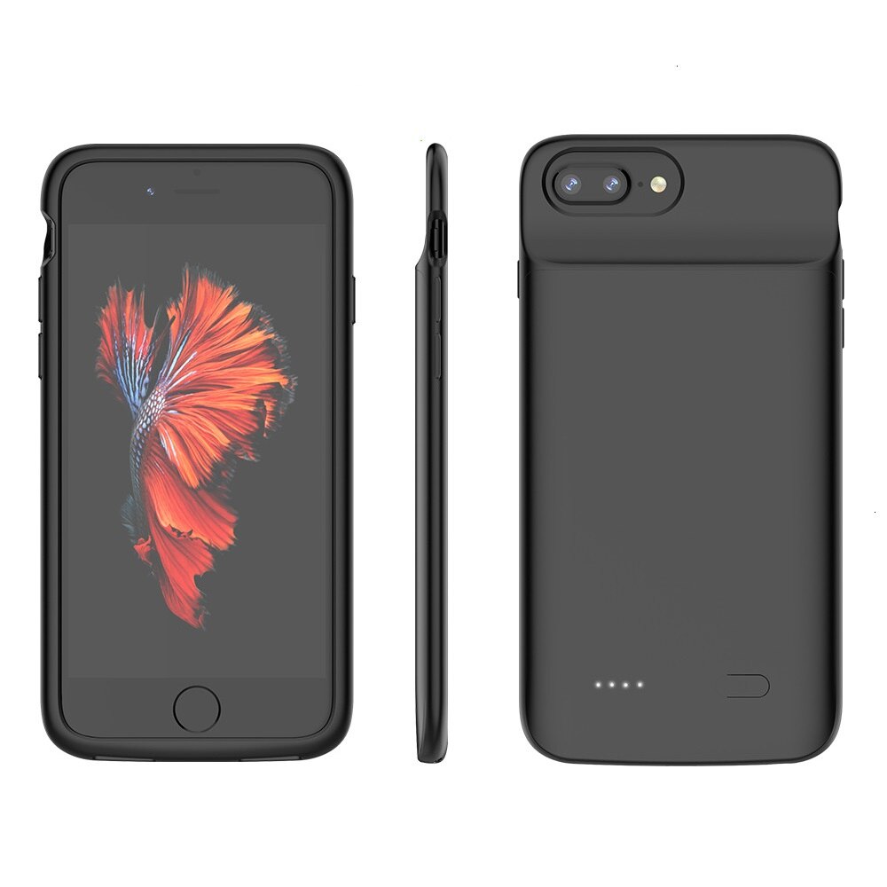 5000 mAh For iPhone X XS MAX XR Battery Charger Case Wireless charging Smart Power Bank For iPhone XS XR XS MAX Battery Case