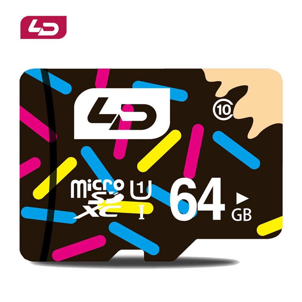 10 unids/lote Original LD tarjeta Micro SD de 128GB 64GB 32GB 16GB 8GB tarjeta de memoria Micro SD TF Tarjeta de tarjeta Micro tarjeta de memoria Flash para Tablet/teléfono inteligente