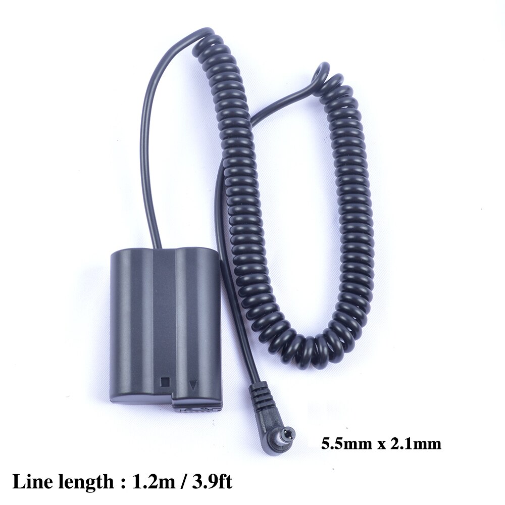 EN-EL15a acoplador de CC para cámara Nikon, EP-5B simulada de batería para cámaras Nikon D500 D600 D610 D750 D800 D800E D810 D810A D850 D7000 D7100 D7200 1 V1
