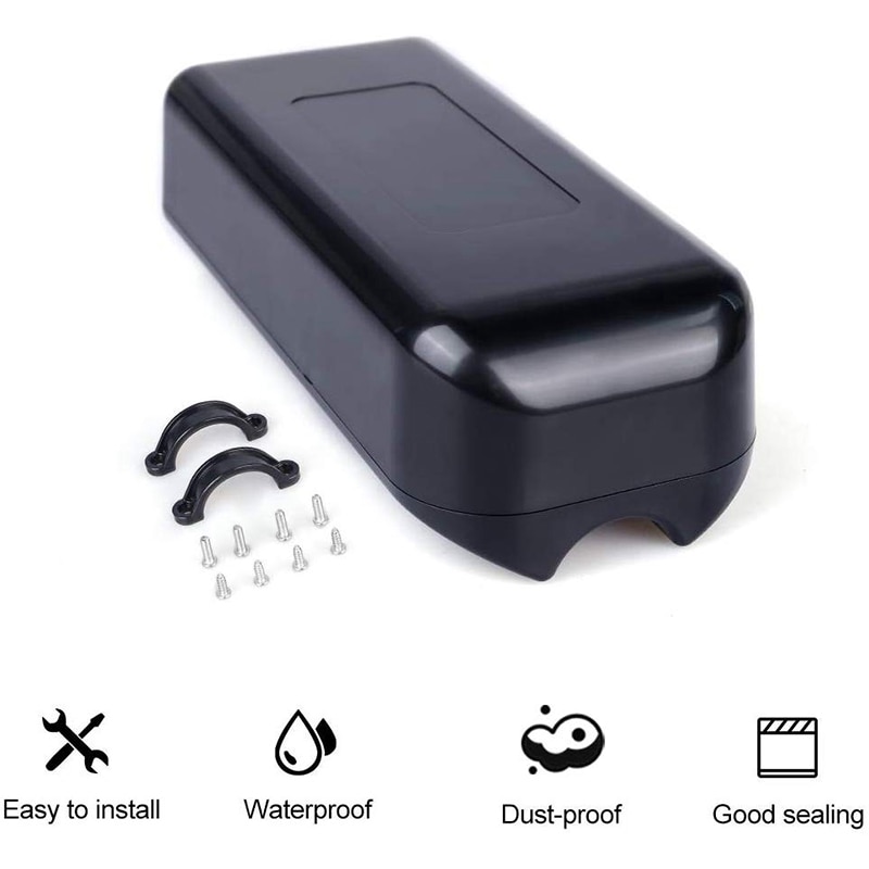 Boîtier de commande en plastique Extra-Large, boîtier de Protection pour vélo électrique, cyclomoteur, Scooter, vtt