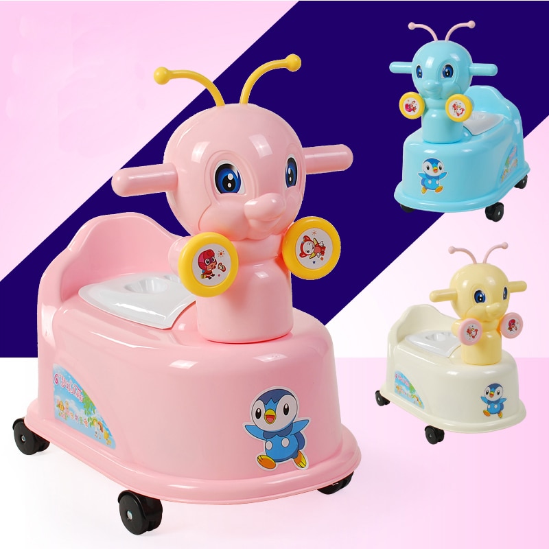 Lovely Bee Musical Baby Potty Toilet Kids Potty Baby Potty Portable Travel Potty Chair Toilet Seat For Kids Trainer Toilet Seat