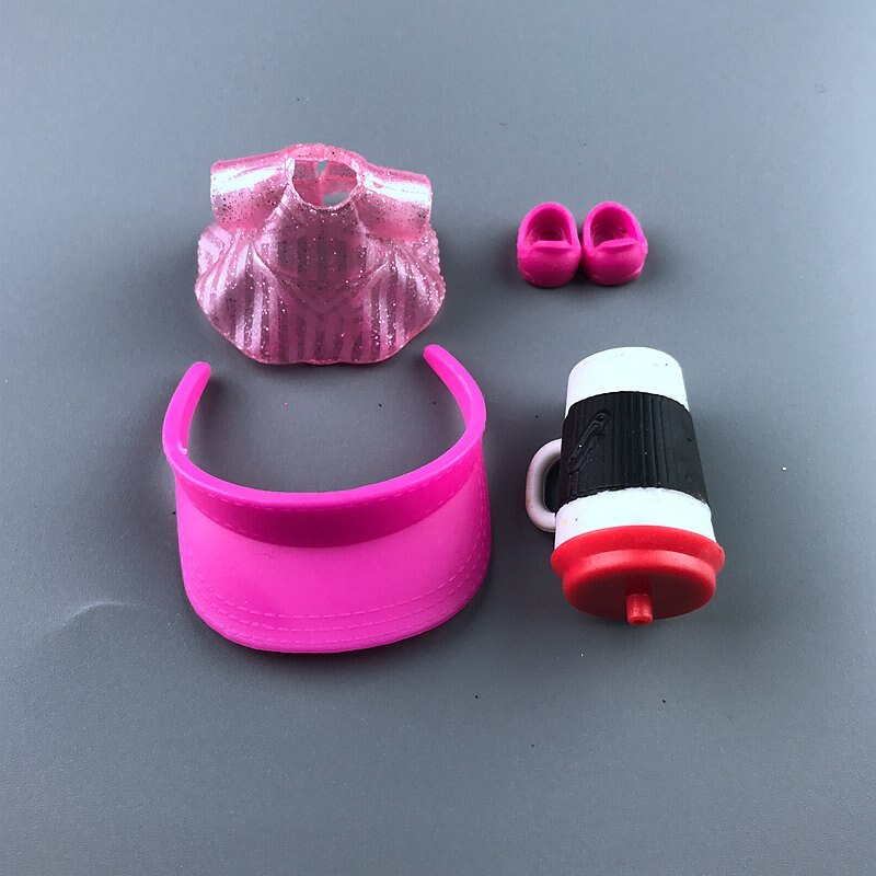 A set of original LoLs doll clothes, glasses, bottles, shoes accessories for LOLs accessories: 13