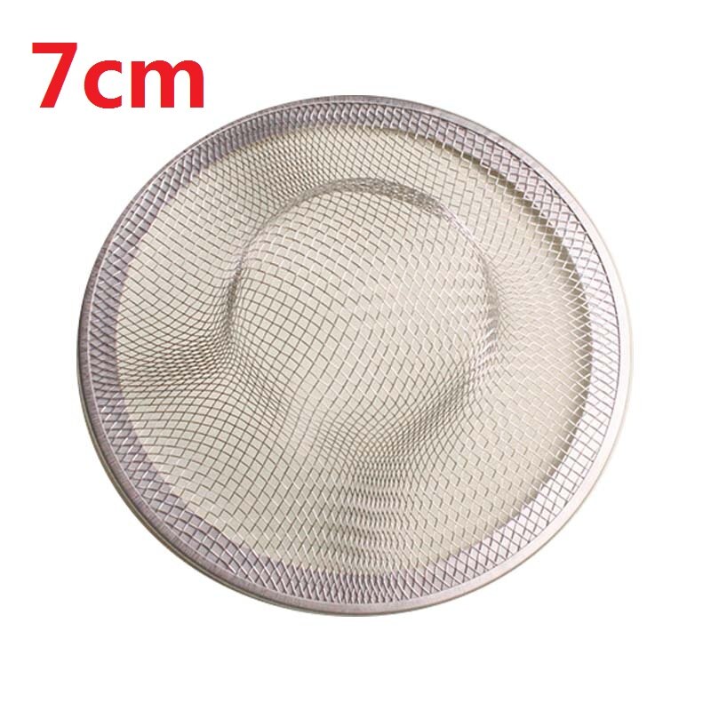 Drain Sink Filter Mesh Sink Strainer Silicone Plastic Kitchen Rice Sink Food Stopper Bathtub Hair Colander Strainer: 7cm
