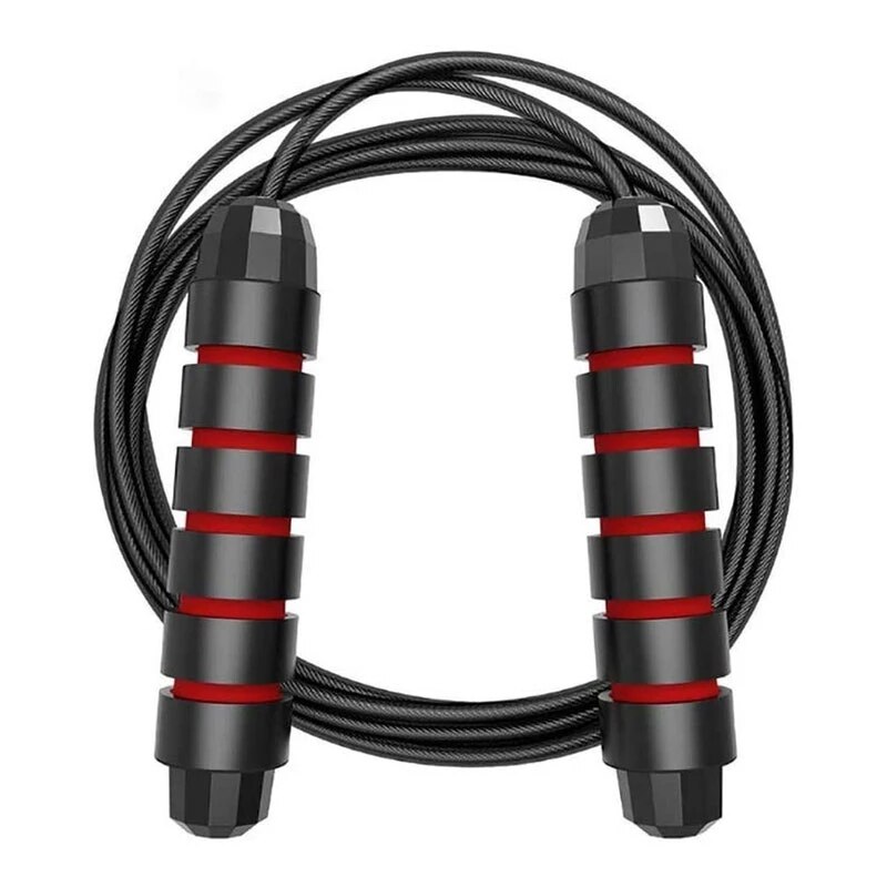 Jump Rope Tangle-Free Speed Jumping Rope Cable with Ball Bearings Steel Skipping Rope Home Gym Fitness Slimming exercise
