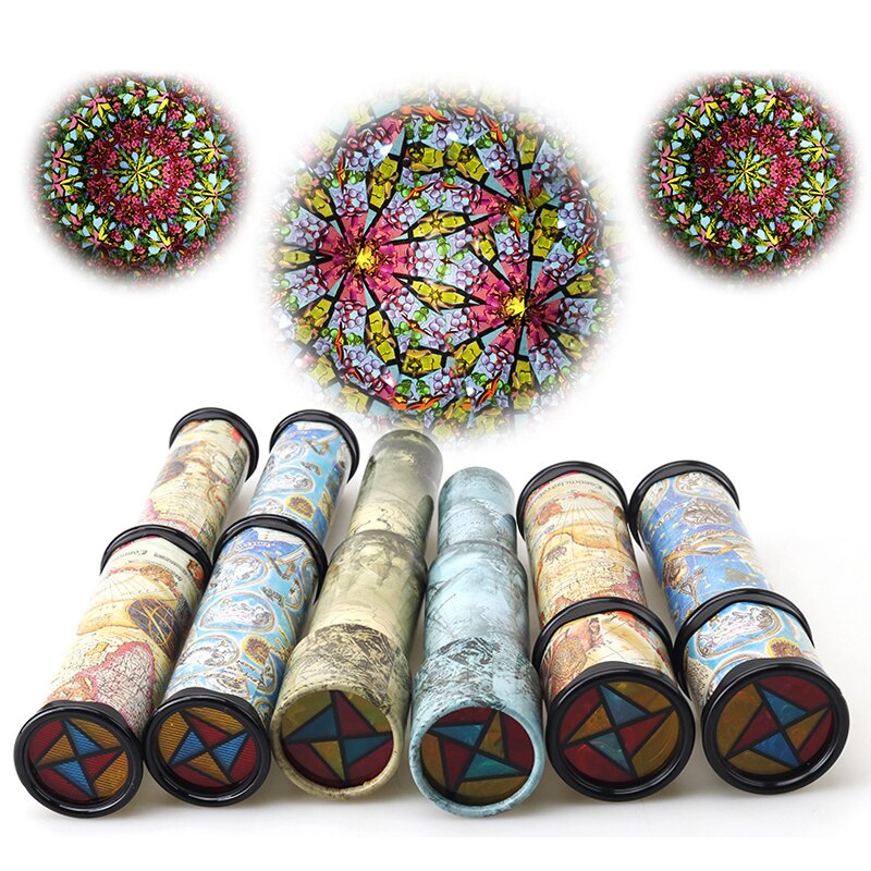 21/27/30CM 2/3 Joints Maginative Cartoon Rotation Classic Kaleidoscope Kids Fancy Early Childhood Educational Toys