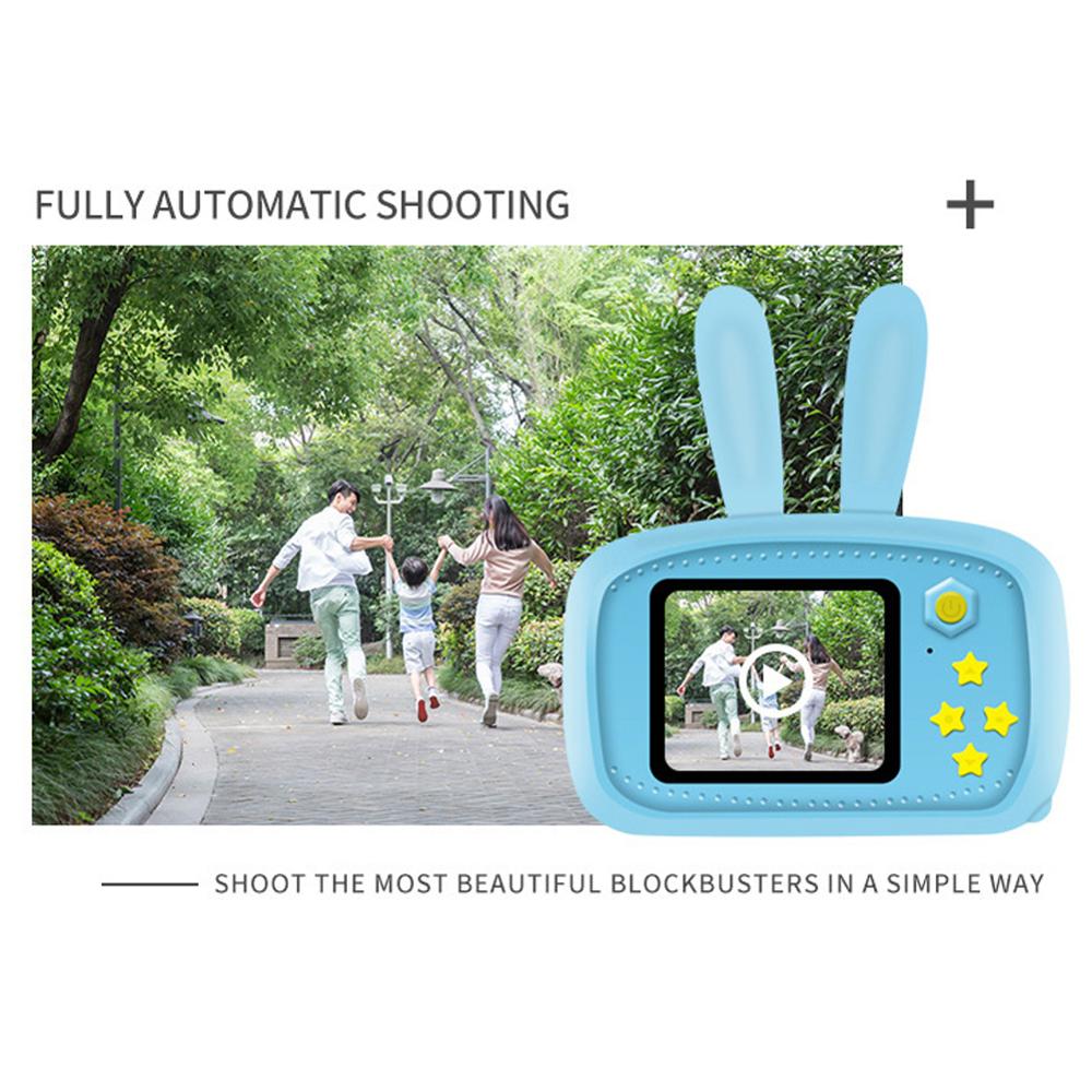 Børn mini kamera  hd 1080p bærbar digital video foto søde kamera til børn uddannelsesmæssige udendørs legetøj kamera