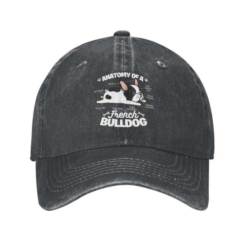 Gorra de béisbol clásica unisex de algodón inglés Bull Terrier, sombrero ajustable para adultos para hombres y mujeres, protección solar: Azul