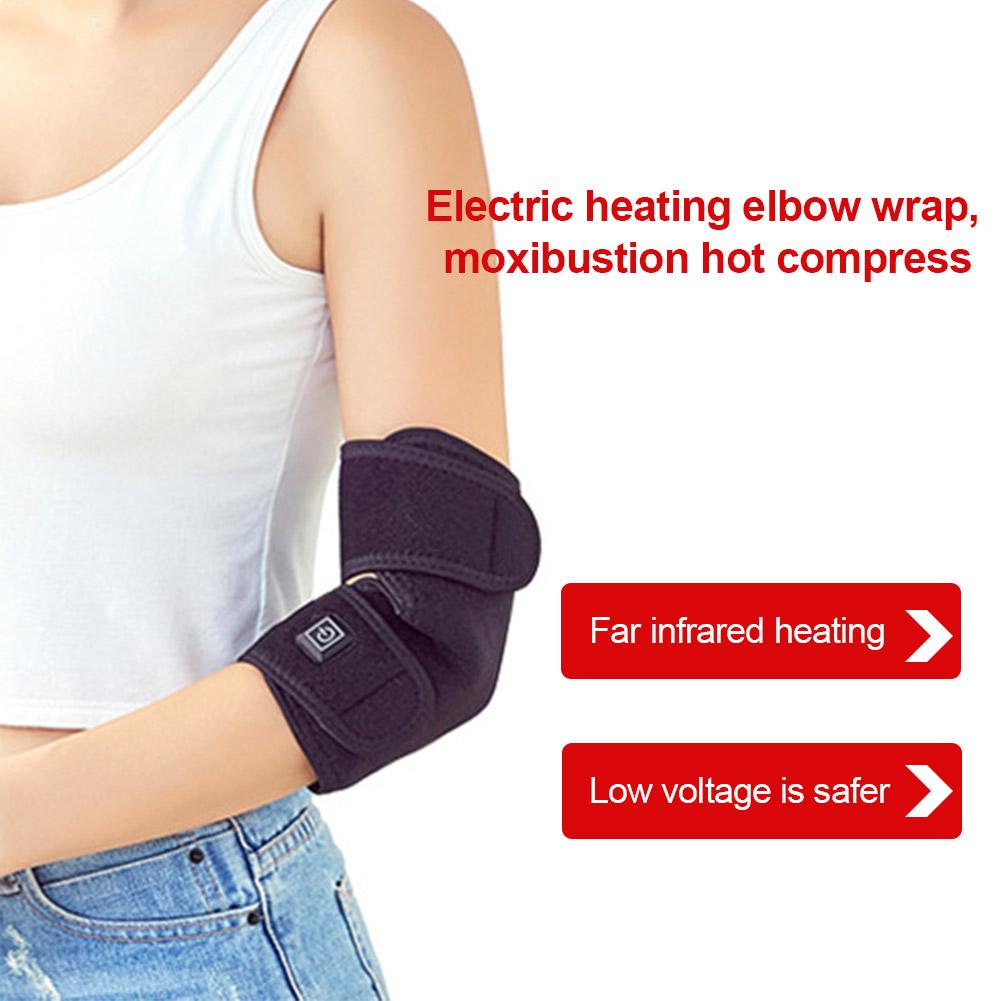 Electric Heating Elbow Support Sports Sprain Electric Heating Elbow Support Elbow Joint Heating Elbow Warm Care
