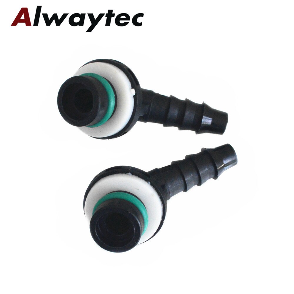 Conector rápido de D12-ID6-60 ° para manguera de agua de coche, accesorio de manguera de combustible,
