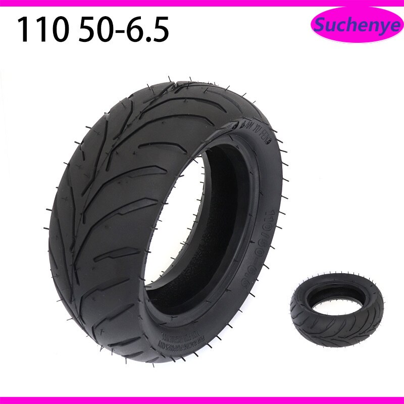 11 Inch 110/50-6.5 Outer Tyre City- Road Tire Rear Wheel Wear Resistant Tire for 49cc Mini Motorcycle Dirt Bike