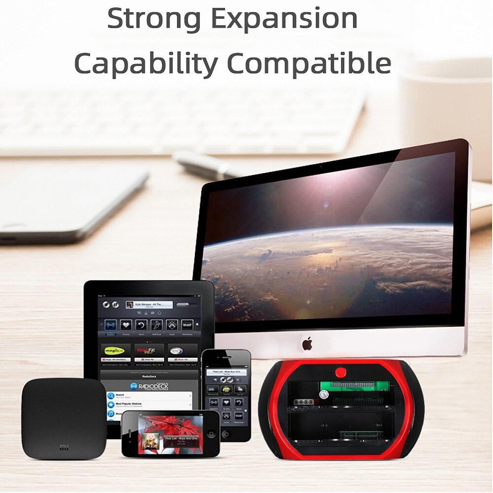 ALL in One HDD Docking/Dock Station HD Dual SATA IDE to Usb 2.0 2.5 3.5 External Hard Drive Reader Housing Case HD BOX