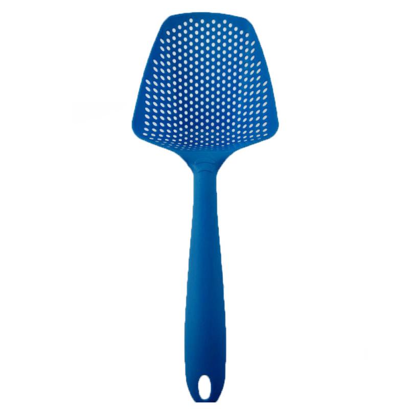 1Pc Nylon Zeef Scoop Vergiet Afvoer Groenten Water Scoop Draagbare Thuis Koken Gereedschap Keuken Kookgerei Accessoires Gadgets: 03