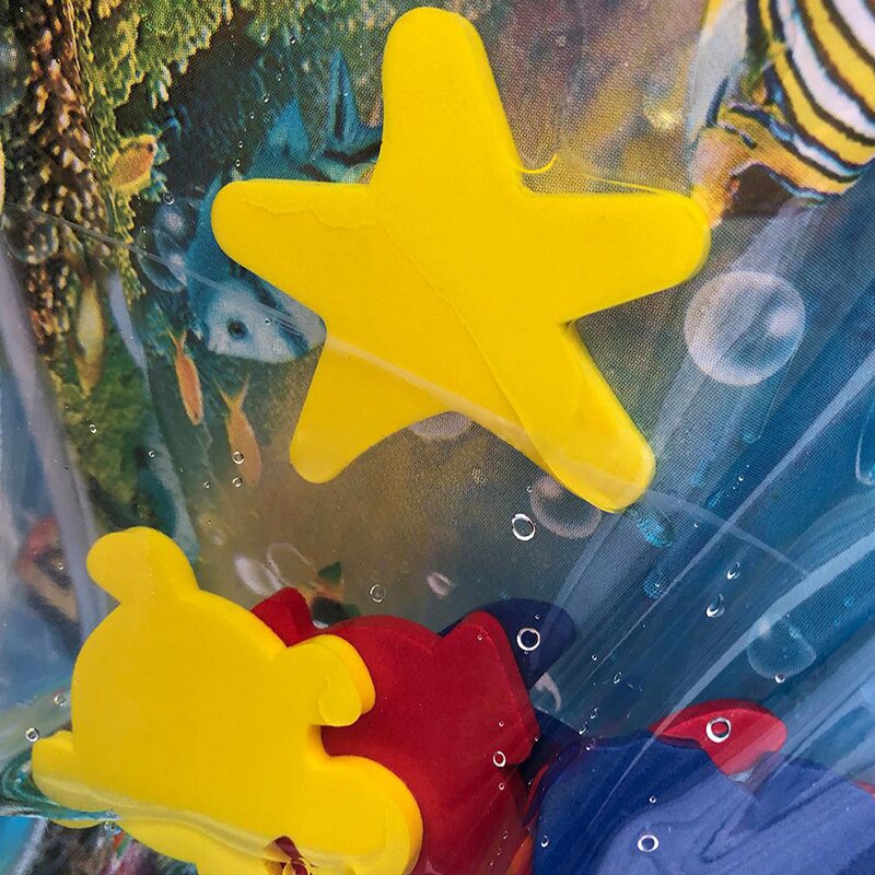 Inflatable Baby Water Mat Fun Activity Play Center For Children And Infants R8W7 Inflatable Portable Bathtubs