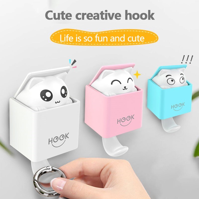 Ganci Da Parete A Forma Di Coda Di Animale, Set Di 5, Adesivi, Portabiti Divertenti Per Cucina, Bagno, Ingresso
