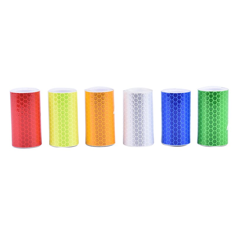 Taśma odblaskowa bezpieczeństwo wioślarz odblaskowe naklejki ostrzeżenie dekoracja bezpieczna samochód opinie taśma bezpieczeństwa Nowy przyjazd 1m x 5cm