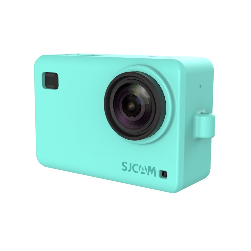 SJCAM SJ8 Silicone Protective Case With Lanyard For SJCAM Series SJ8 PRO / SJ8 PLUS / SJ8 AIR 4K Action Camera: Blue Color