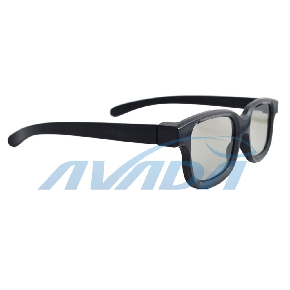 50 pcs/lot 3D lunettes polarisées linéaires 45/135 degrés lunettes 3D polarisées linéaires