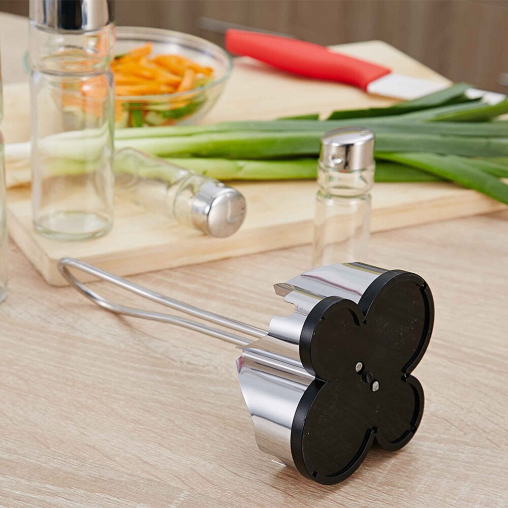 Oil and Vinegar Bottle Set 304 Stainless Steel Cap and Glass Cruet Slat/Pepper Shakers for Kitchen